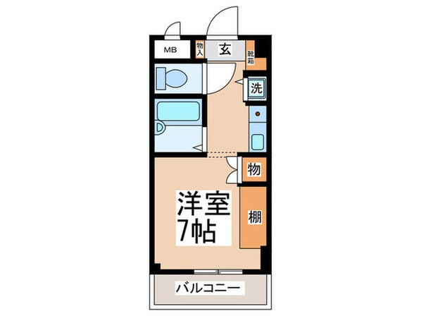 Ts garden都筑ふれあいの丘の物件間取画像